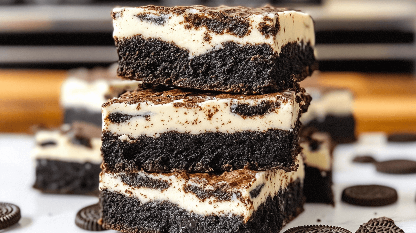 Read more about the article Cookies and Cream Brownies