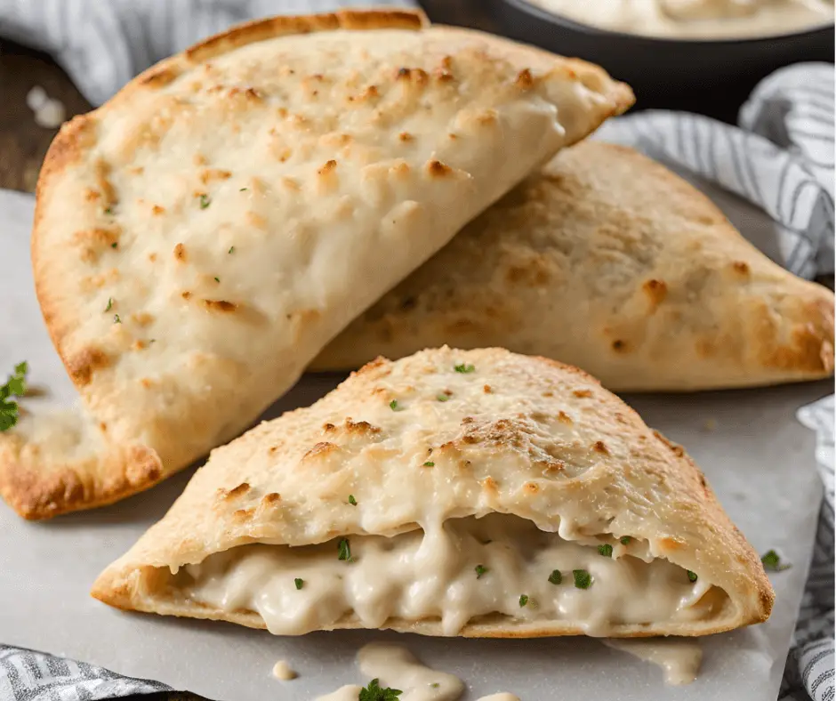 Read more about the article Chicken Alfredo Air Fryer Calzones Recipe