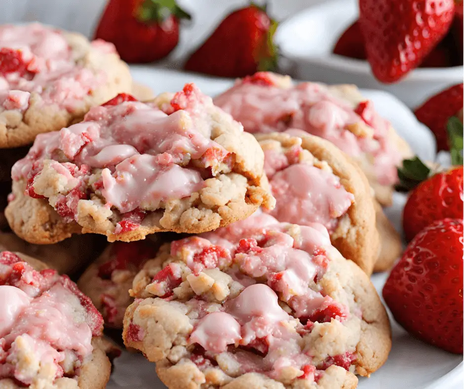 Read more about the article Strawberry Crunch Cookies Recipe