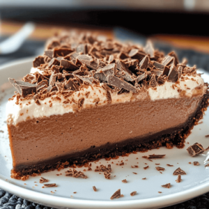 Read more about the article No-Bake Chocolate Pudding Pie